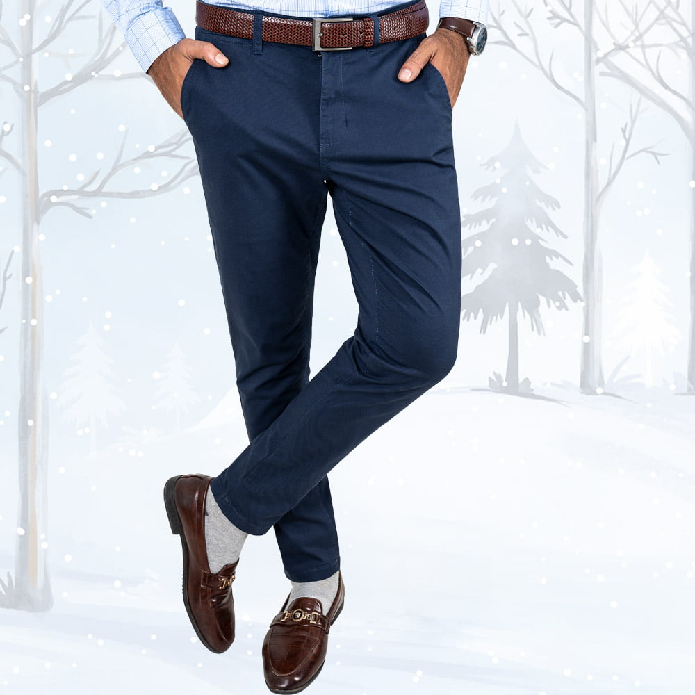 Men's Slim Fit Twill Pant