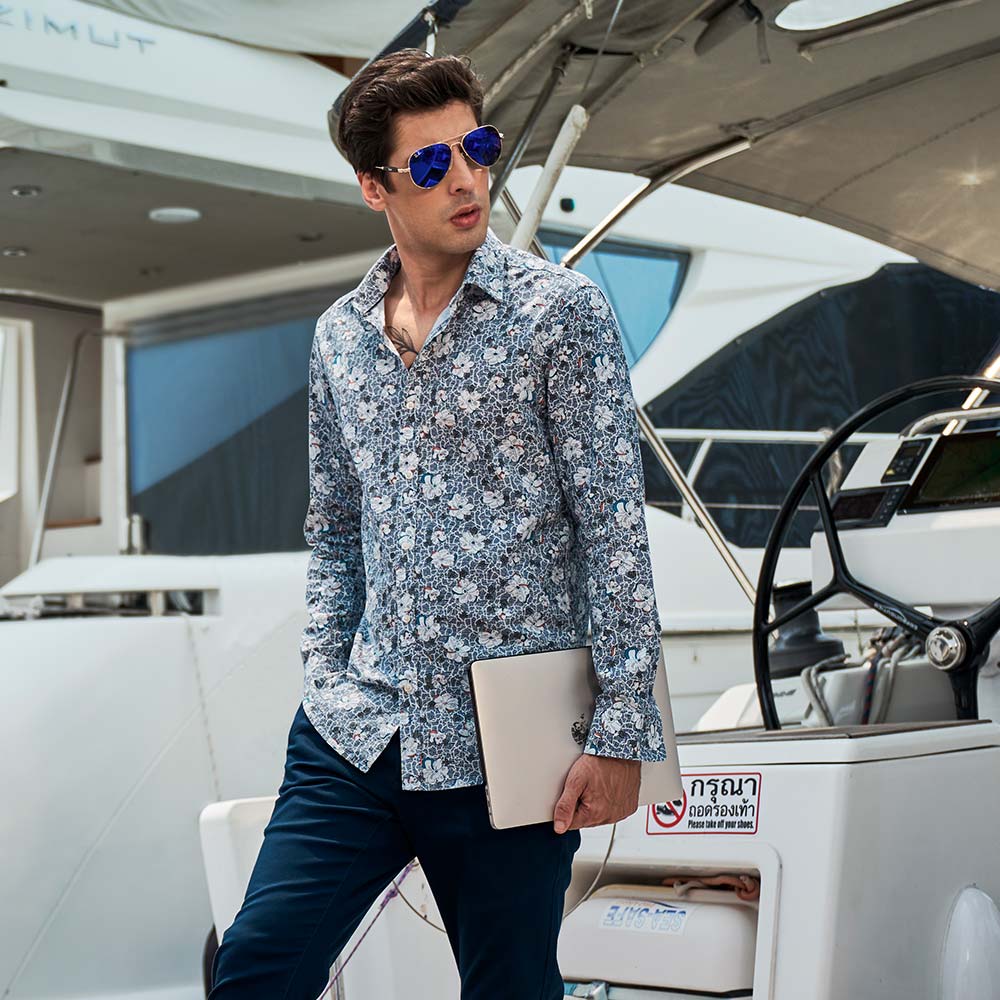 Printed Casusal Shirt by Richman