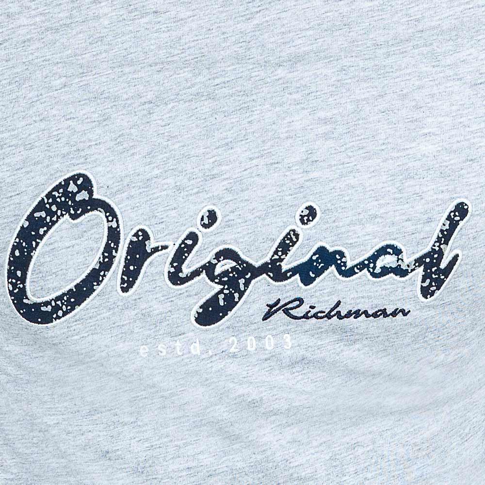 Classic Grey Colour T-shirt by RICHMAN