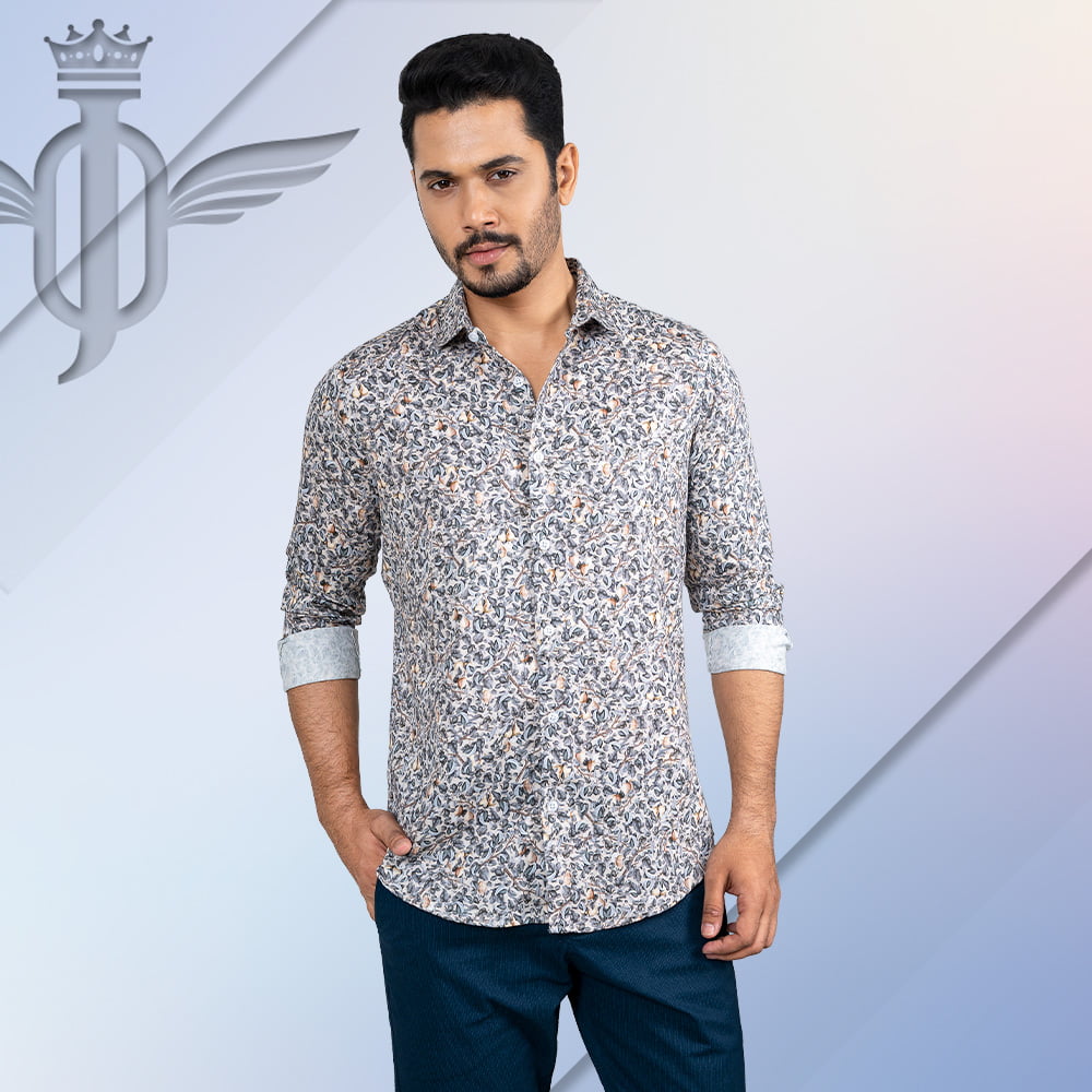 Printed Casual Shirt by OXYGEN