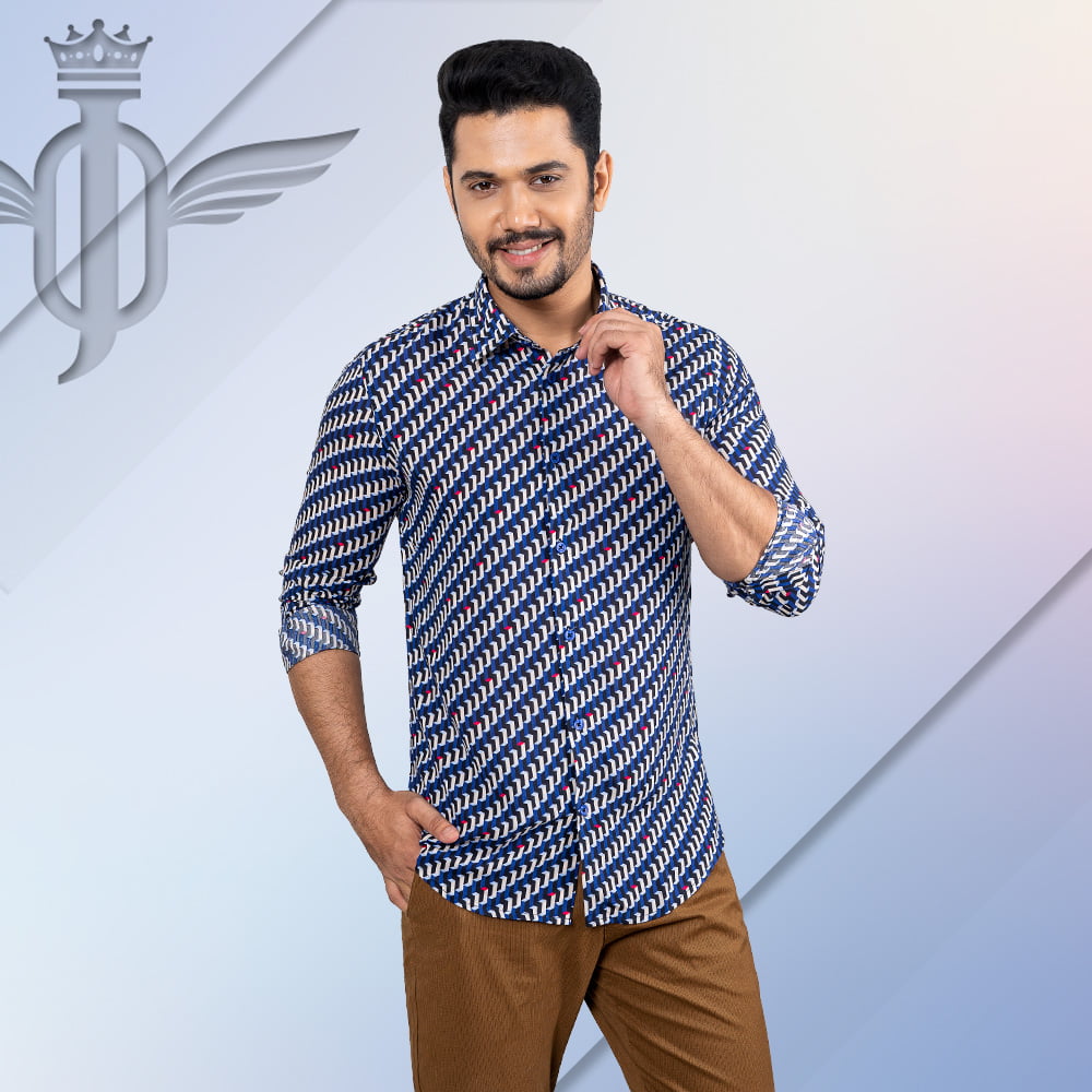 Printed Casual Shirt by OXYGEN