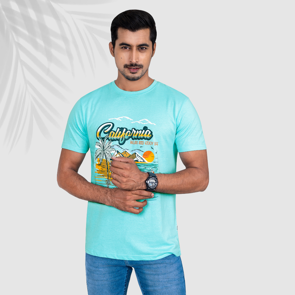 Printed T-shirt by RICHMAN