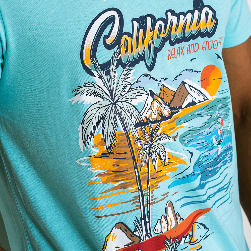 Printed T-shirt by RICHMAN