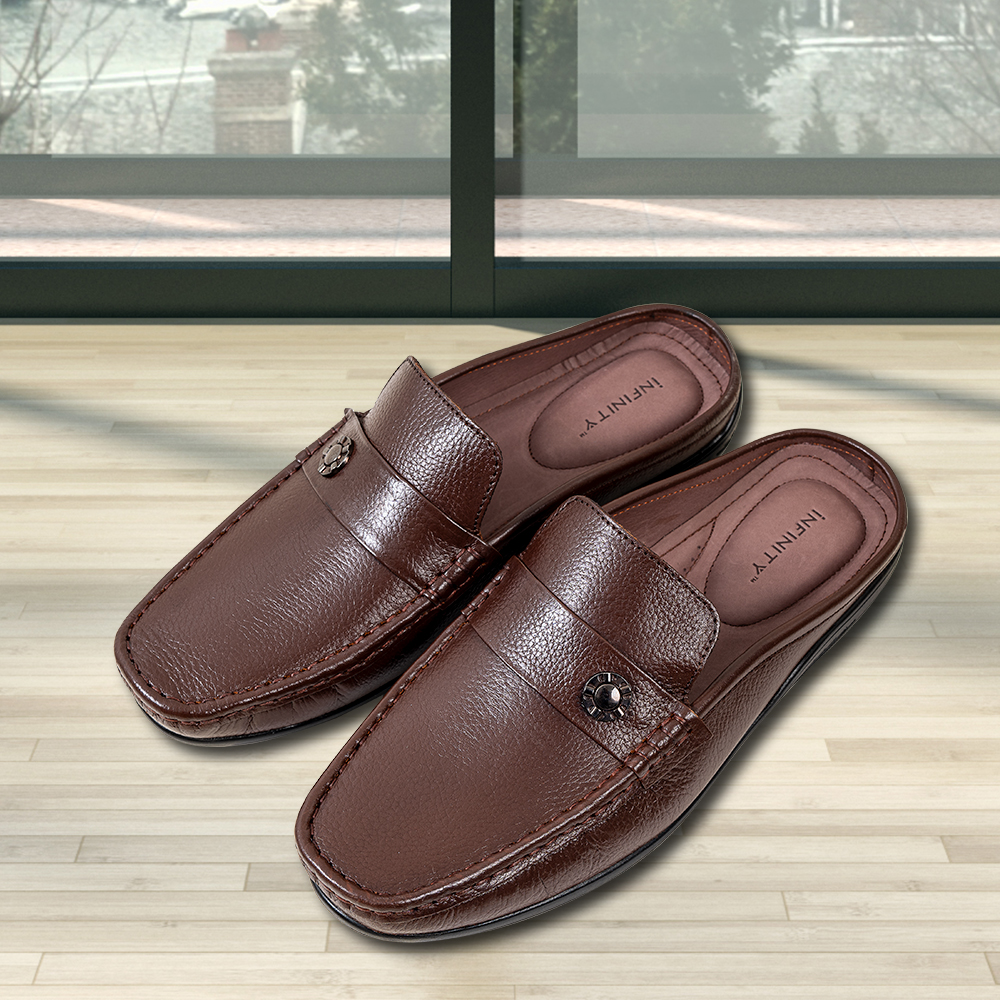 Premium Brown semi loafer