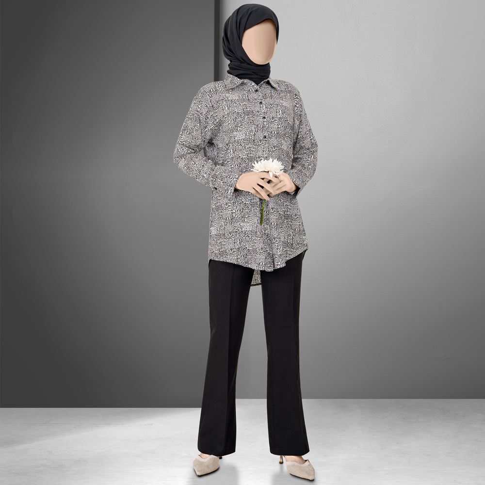 Womens Contrasted Western Tops by Muslin