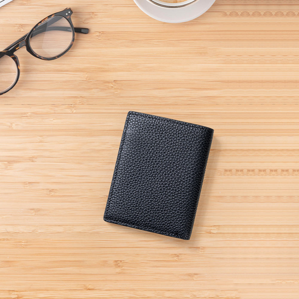 RICHMAN Premium Black Leather Wallet