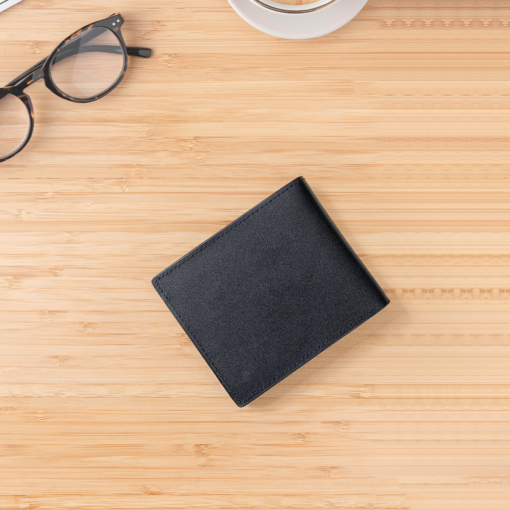 RICHMAN Premium Black Leather Wallet