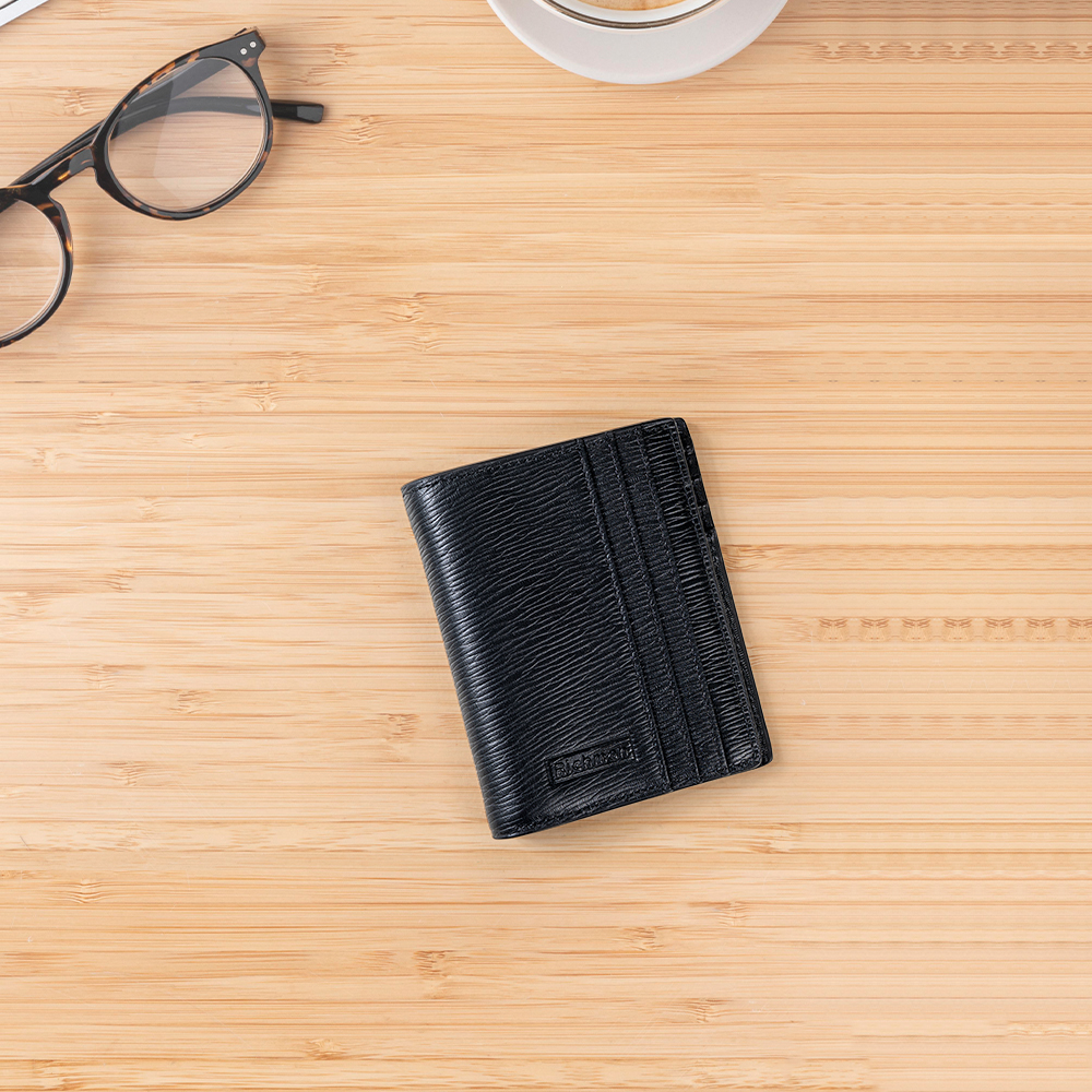 RICHMAN Premium Black Leather Wallet