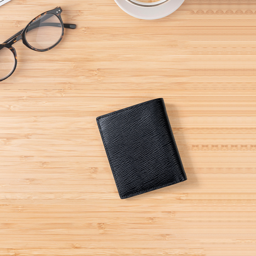 RICHMAN Premium Black Leather Wallet