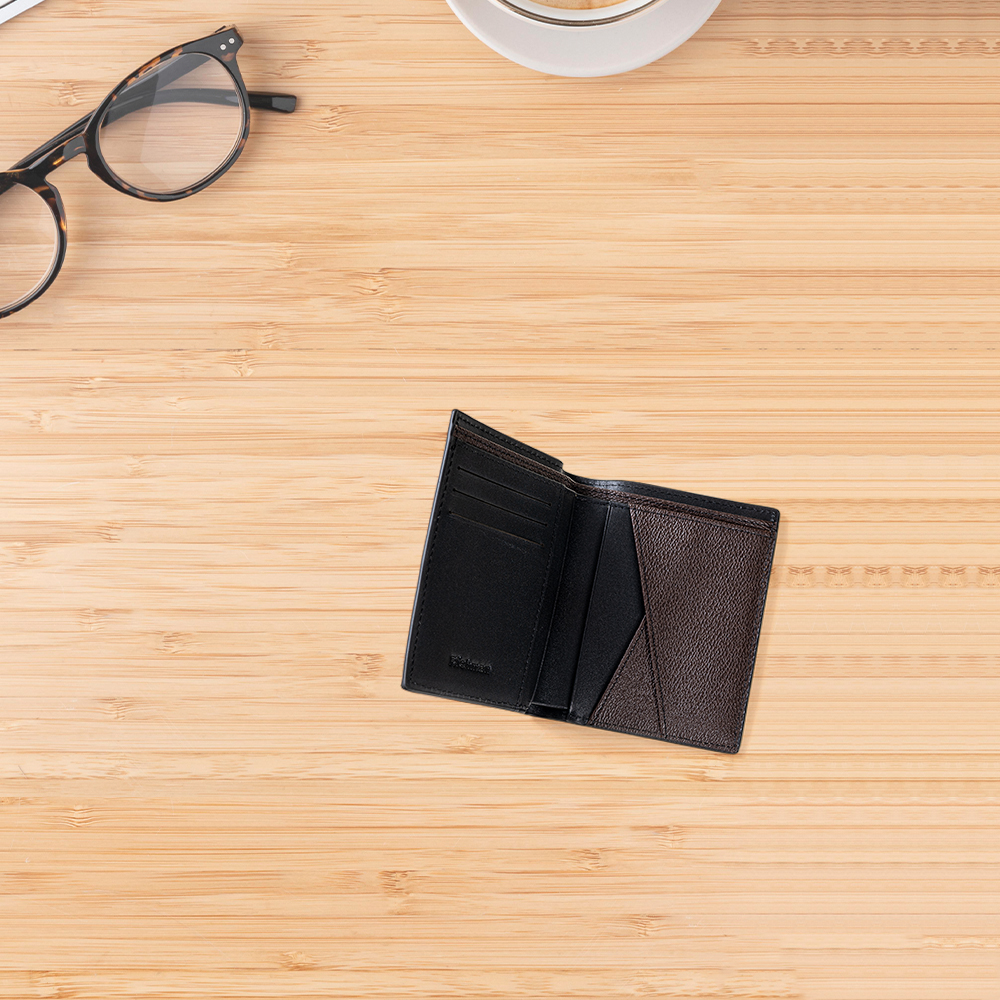 RICHMAN Premium Black Leather Wallet