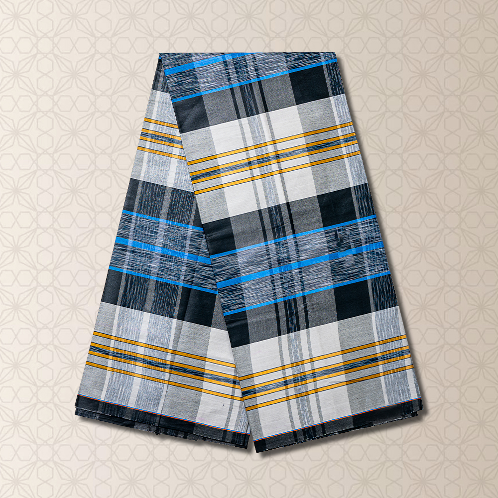 Classic Olive Check Cotton Lungi