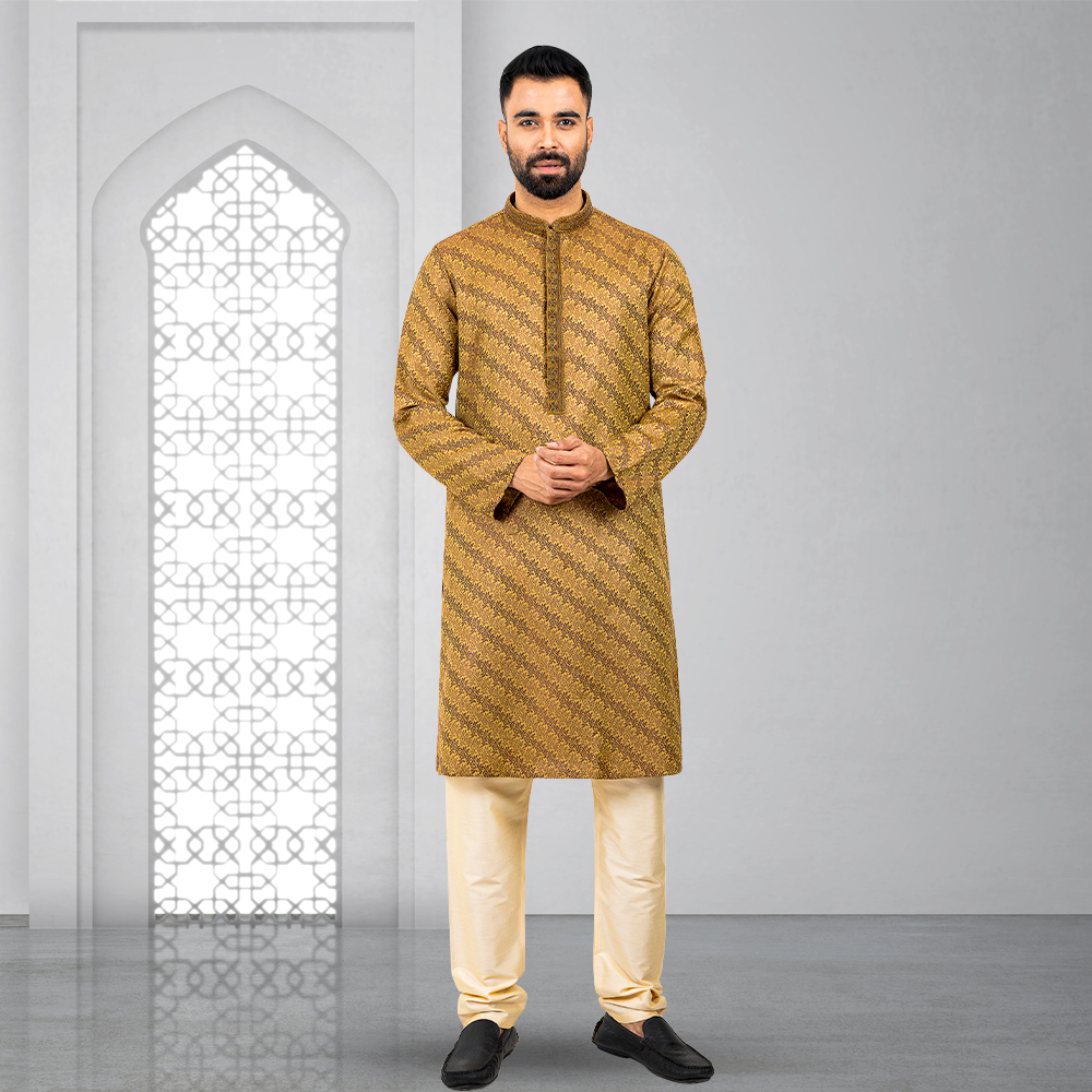 Premium Regular Fit Panjabi Set by LUBNAN
