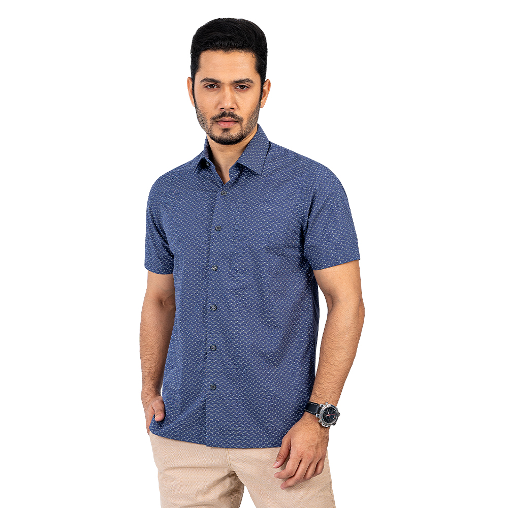 Richman Ash Printed Half Sleeve Hawaiian Shirt