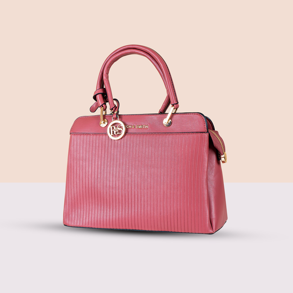Premium Pink Colour Leather Bag