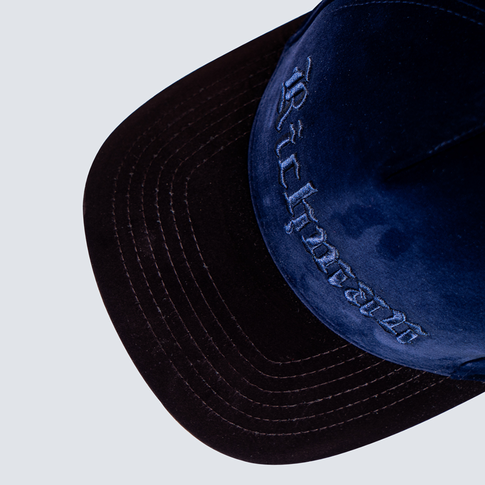 Classic Coffee colour Suede fabric cap by RICHMAN