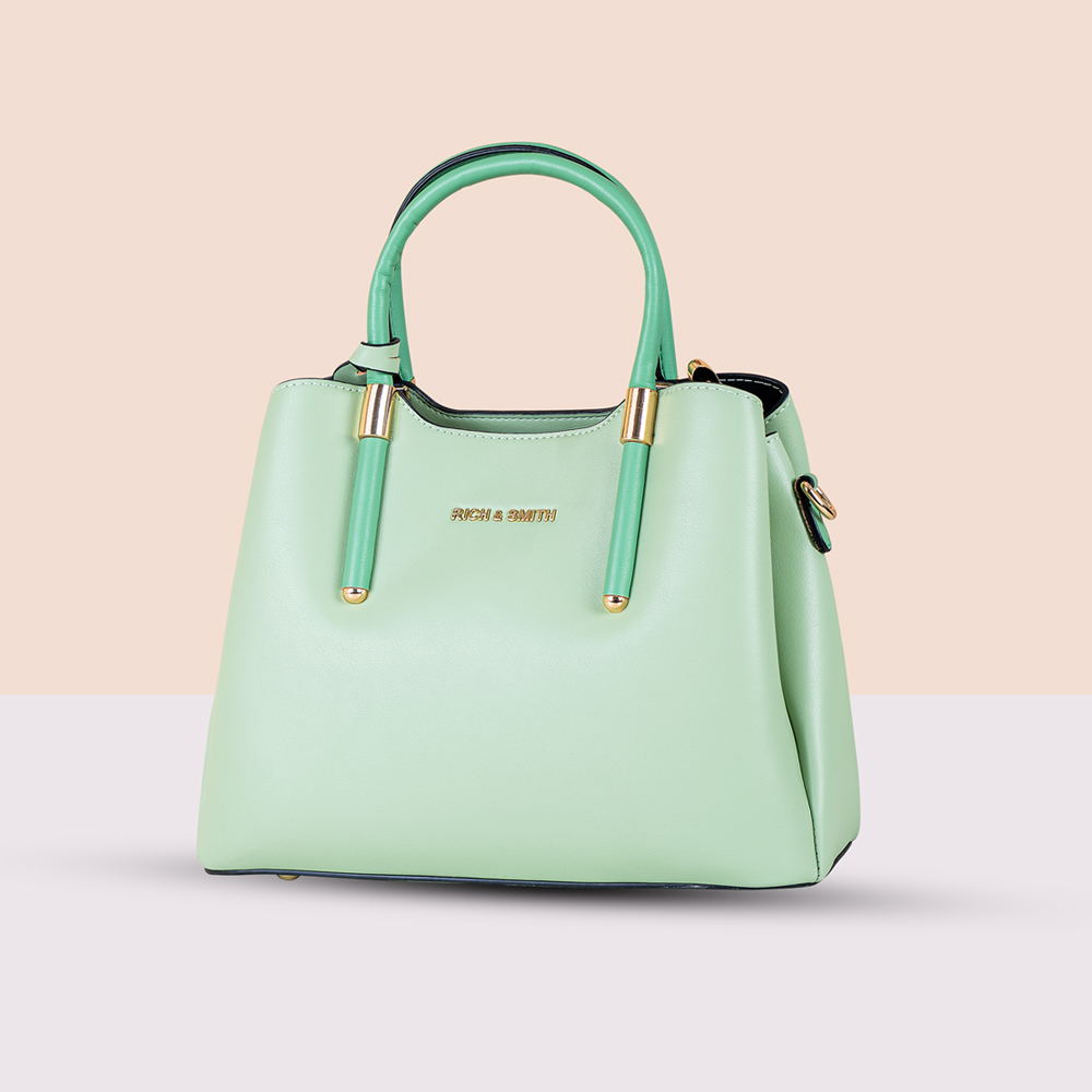 Premium Mint Colour Leather Bag