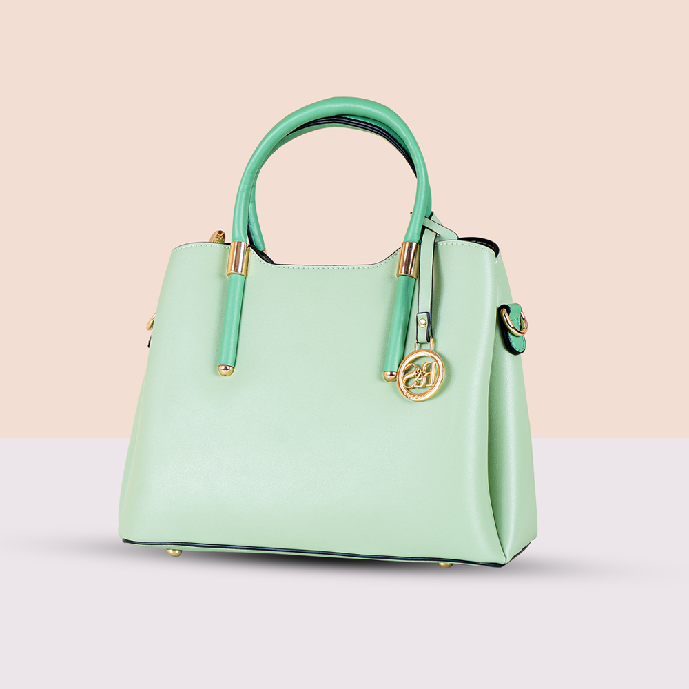 Premium Mint Colour Leather Bag